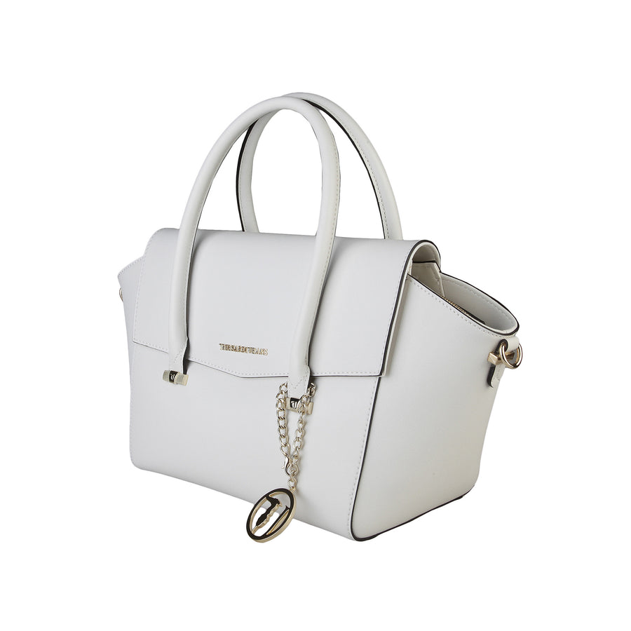 Trussardi Handbag - White - Brands Connoisseur