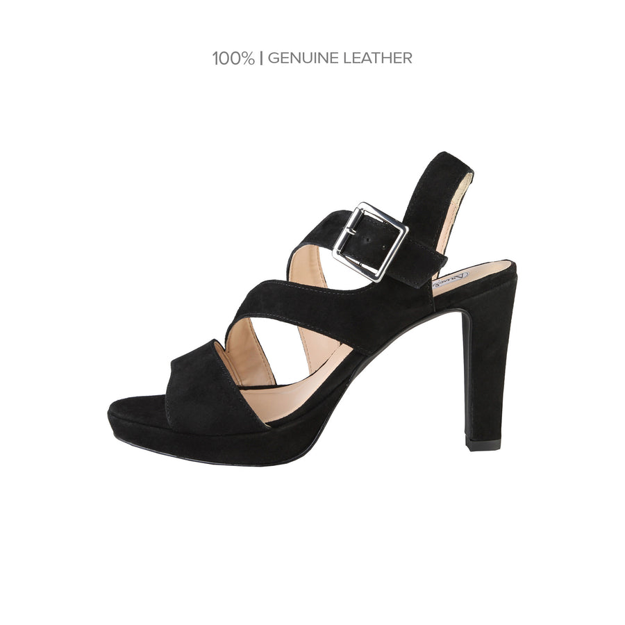 Arnaldo Toscani Sandals - Black - Brands Connoisseur