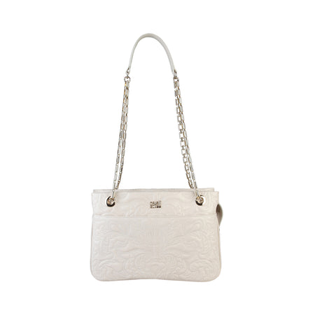 Cavalli Class Shoulder Bag - White - Brands Connoisseur