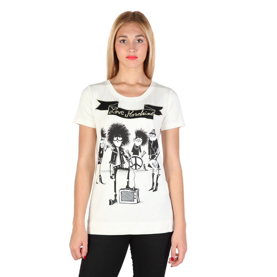 Love Moschino T-Shirt - White - Brands Connoisseur